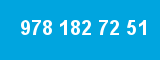 978 182 72 51